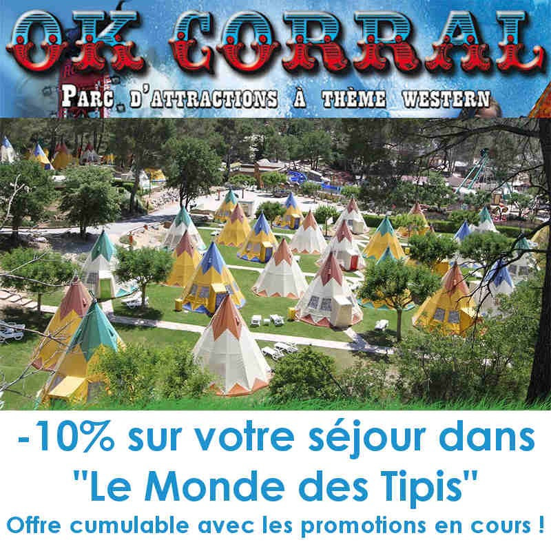 Code promo séjour OK Corral