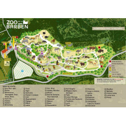 Plan Zoo de la Barben